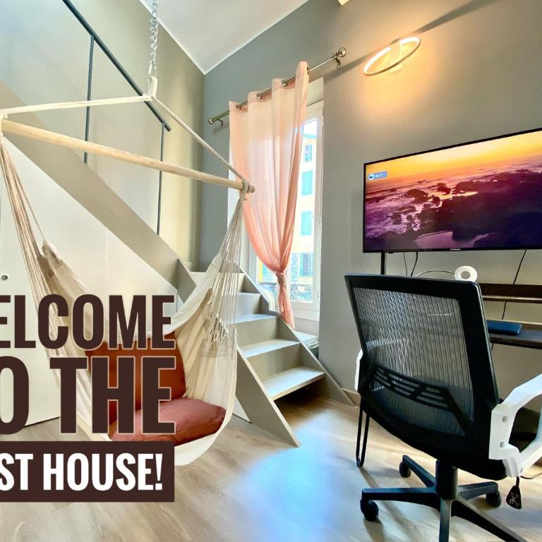 Lovely & sunny loft heart of Nice with A/C! - Appartement 1 Chambre - 1