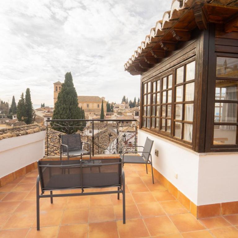 Carmen San Luis Albaicin, Granada - Deluxe Double Room with Castle View - 3