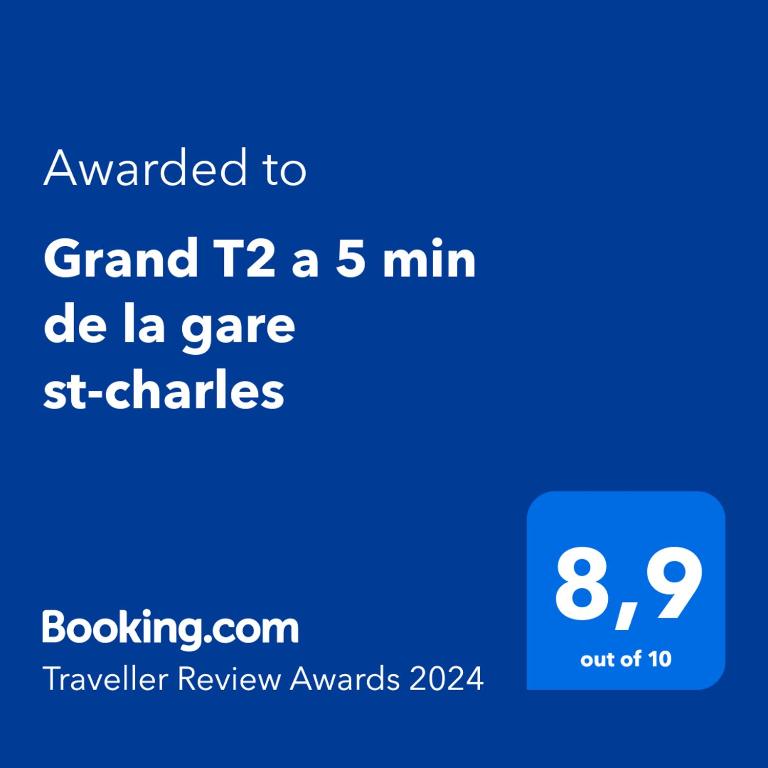 Charmant T2 climatisé a 5 min de là gare st-charles - vieux port - Appartement 1 Chambre - 22