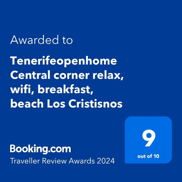 Tenerifeopenhome Central corner relax, wifi, breakfast, beach Los Cristisnos - Two-Bedroom Apartment - 74