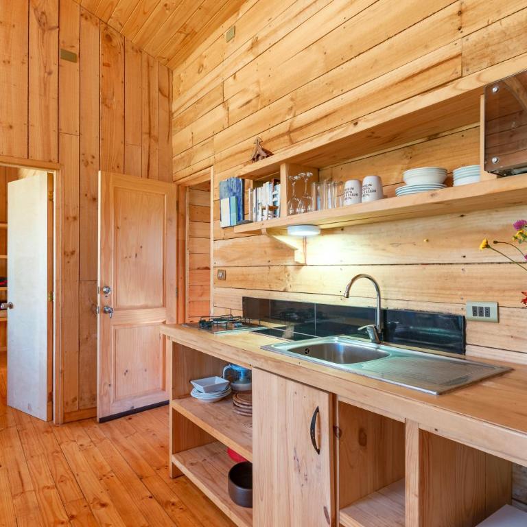 Cabaña Eco Loft Chiloe Chonchi - Suite con vistas al mar - 14