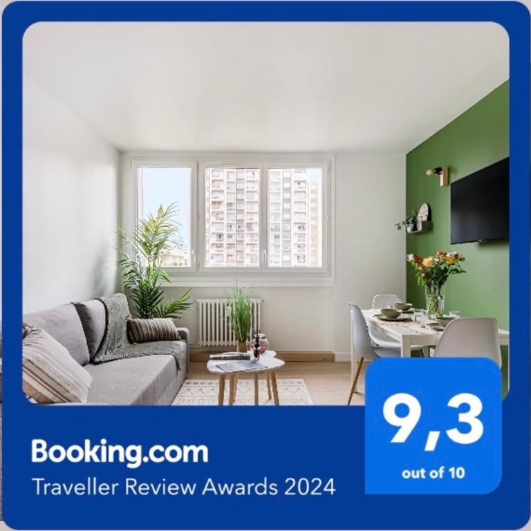 APPART COSY - COMME À LA MAISON - ST ETIENNE - Three-Bedroom Apartment - 2
