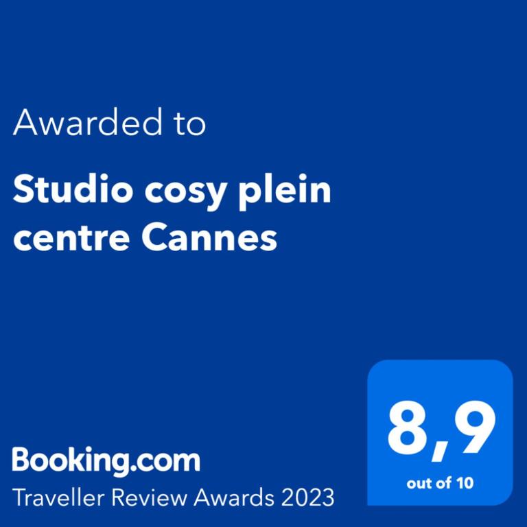 Studio cosy à côté du Palais des festivals - Apartamento - 13