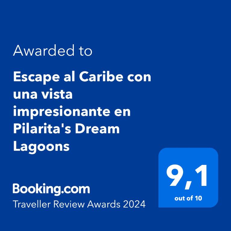 Escape al Caribe con una vista impresionante en Pilarita's Dream Lagoons - Three-Bedroom Apartment - 3
