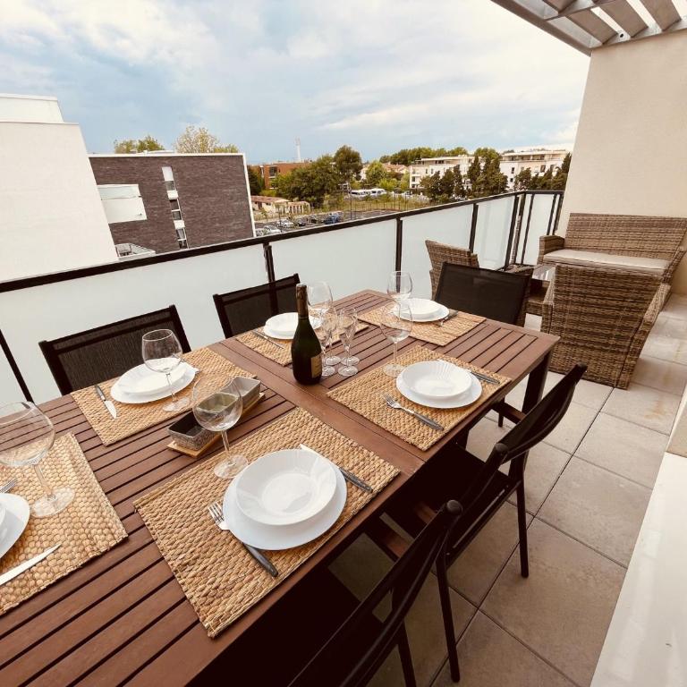 Superbe Appartement 6 Pers. à Argelès: Terrasse, WIFI, Parking, Proche Plage - FR-1-776-25 - Appartement - 1