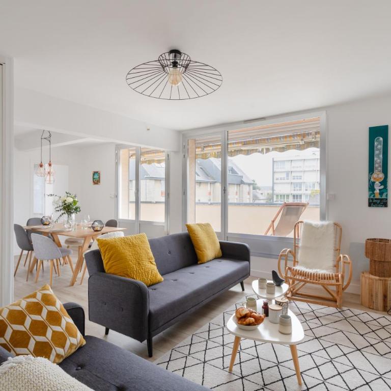 Le Ballast - Appt à Dinard avec balcons et garage - One-Bedroom Apartment - 1