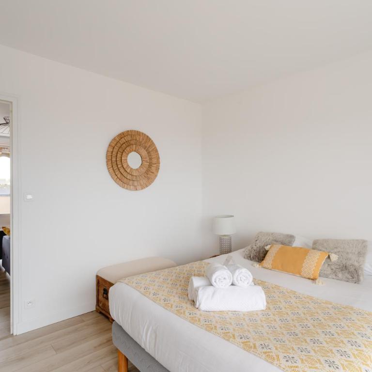 Le Ballast - Appt à Dinard avec balcons et garage - One-Bedroom Apartment - 3