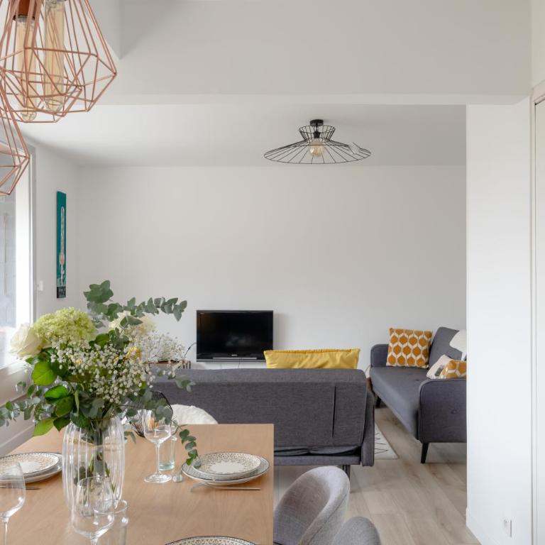 Le Ballast - Appt à Dinard avec balcons et garage - One-Bedroom Apartment - 11
