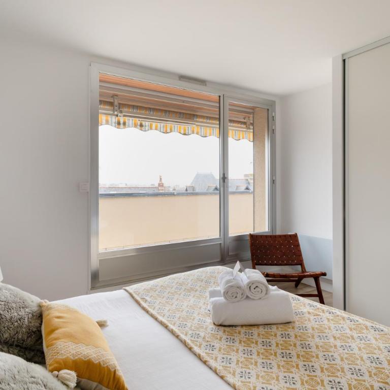 Le Ballast - Appt à Dinard avec balcons et garage - One-Bedroom Apartment - 12