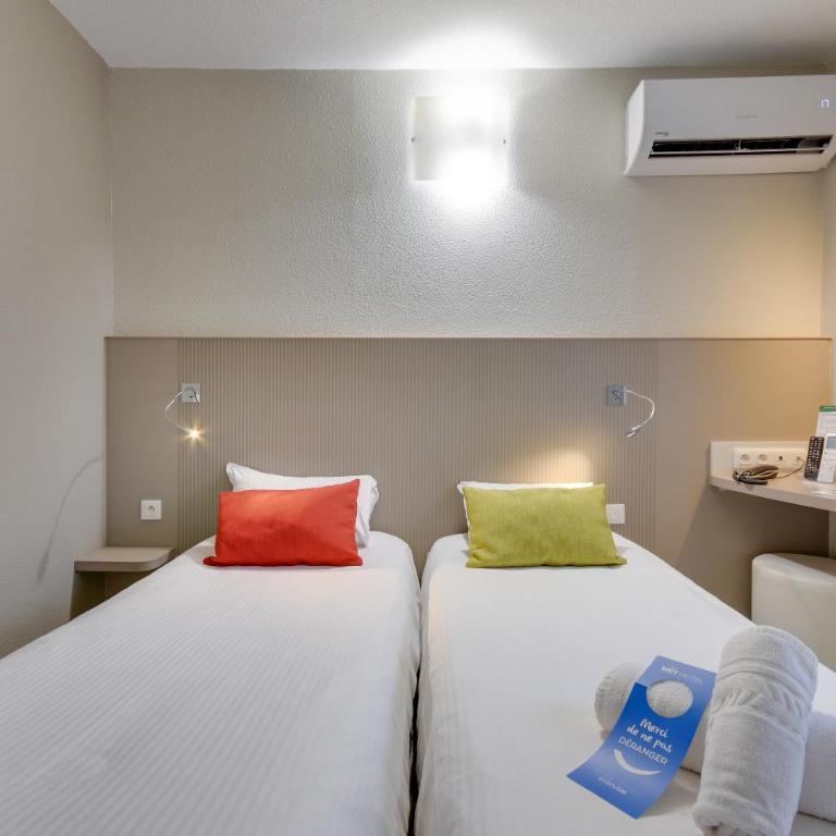 Brit Hotel Lille Centre - Chambre Lits Jumeaux - 6