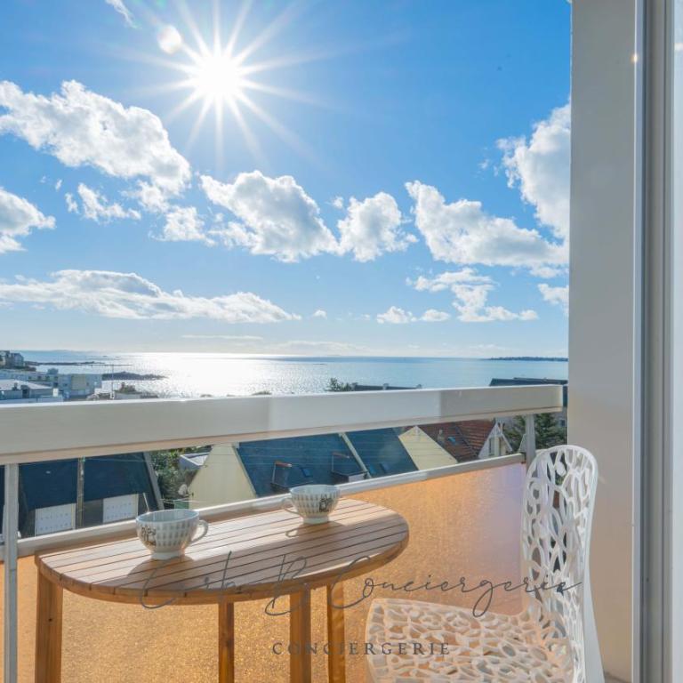 EVASION MARINE appartement VUE MER 2-4 personnes - Apartment mit 2 Schlafzimmern - 1