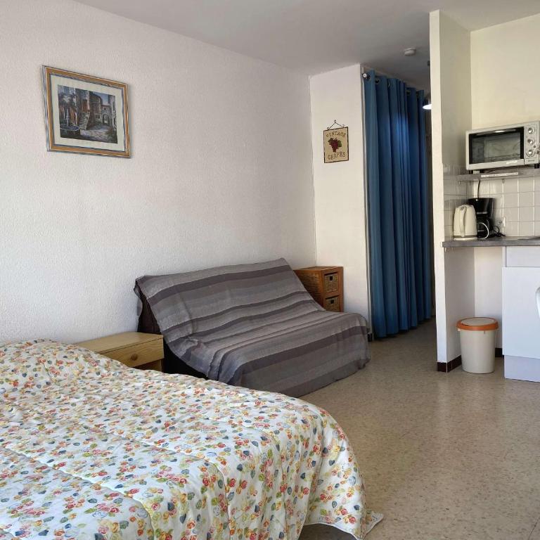 Studio cosy avec balcon, climatisation, proche thermes - Balaruc-les-Bains - FR-1-553-99 - Studio - 3