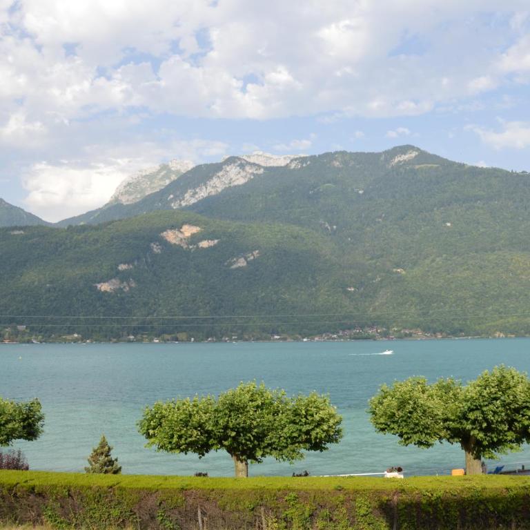 Le Coin des Cygnes, appartement face au lac d'Annecy avec plage privée - Appartement - Vue sur Lac - 7