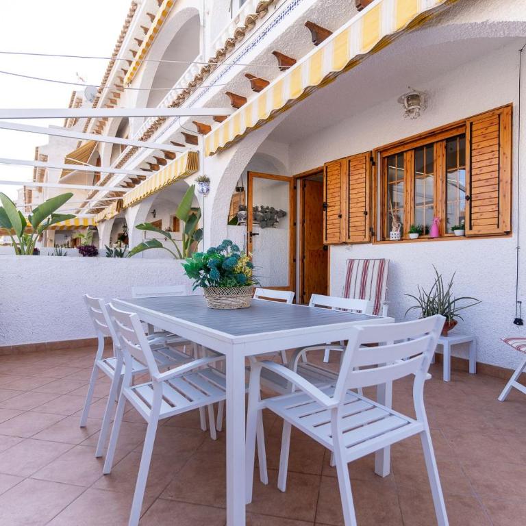 rentafive - 8pax - Terraza - 1min playa - Apartamento con terraza - 13