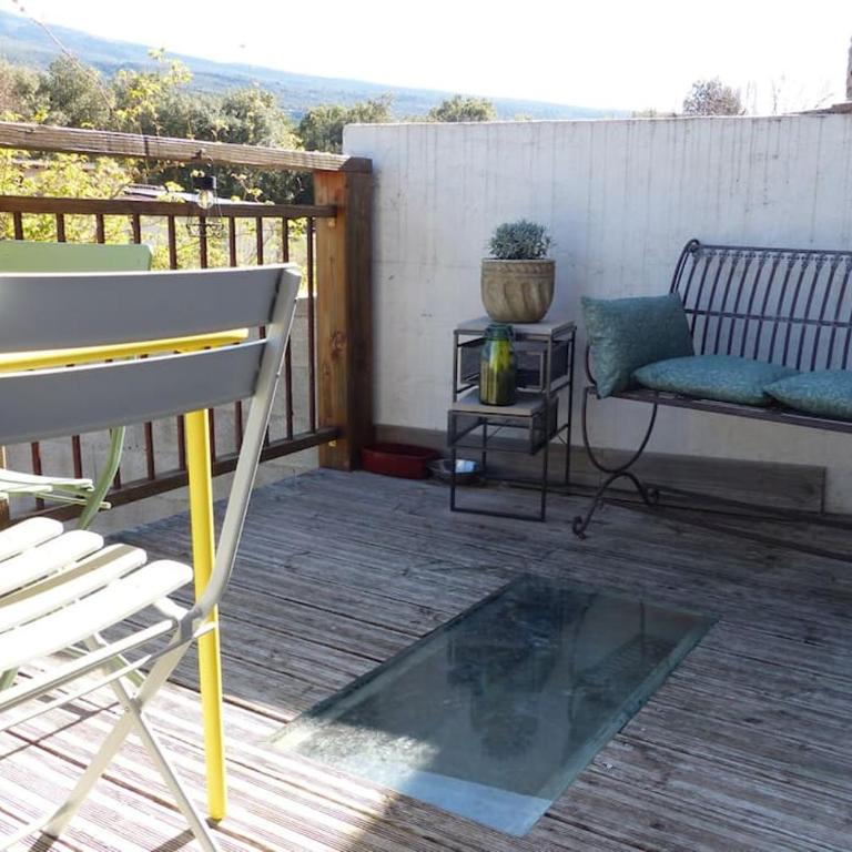 Au Bregnat Vue du mont Ventoux - Maison 3 Chambres - 16