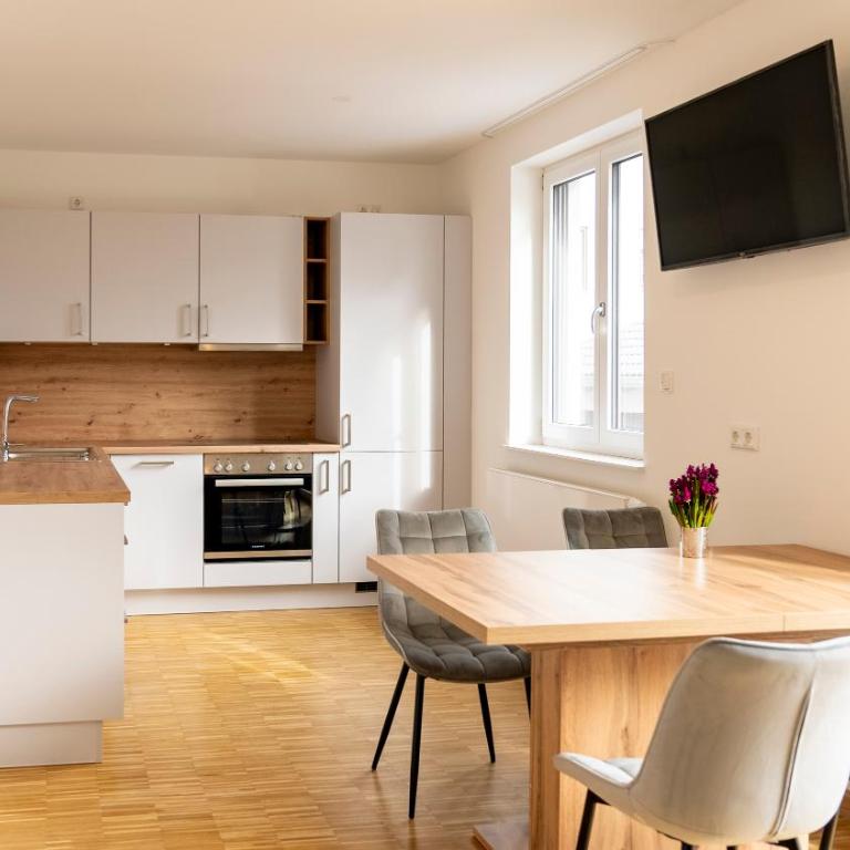 Henrys Sleeping am Augsburger Eiskanal - Junior Suite mit Gartenblick - 10