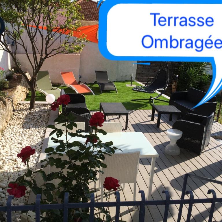 Appartement dans la villa "La Méridiane" - Appartement - Vue sur Jardin - 2