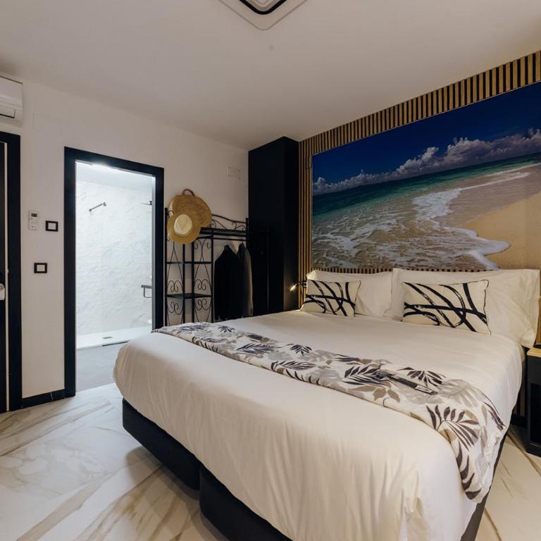 HOSTAL LUXURY NIT I DIA - Habitación Doble Deluxe con vistas al mar - 1 o 2 camas - 13