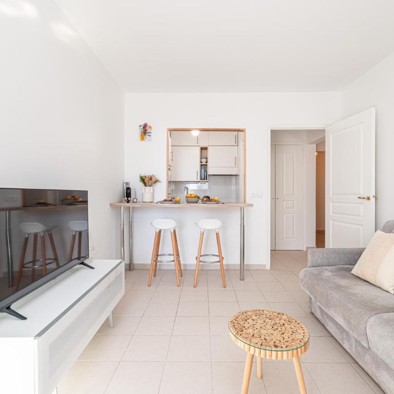 St.Roch : vue mer, parking, clim - Appartement avec Douche - 7