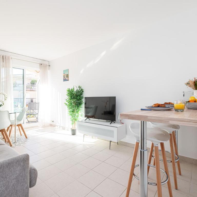St.Roch : vue mer, parking, clim - Appartement avec Douche - 11