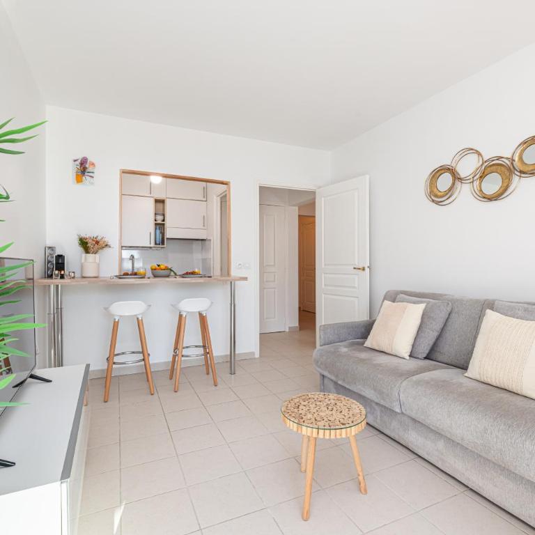 St.Roch : vue mer, parking, clim - Appartement avec Douche - 10