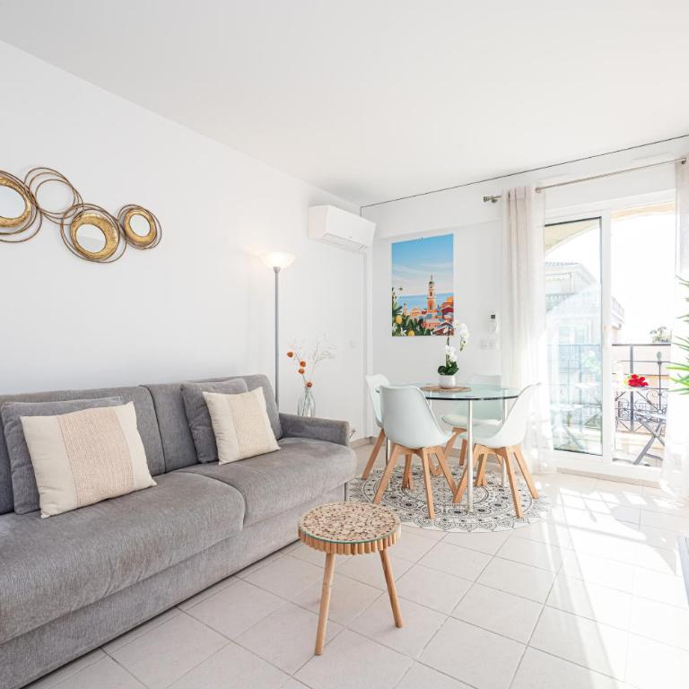 St.Roch : vue mer, parking, clim - Appartement avec Douche - 8