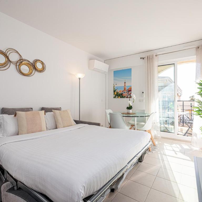 St.Roch : vue mer, parking, clim - Appartement avec Douche - 18