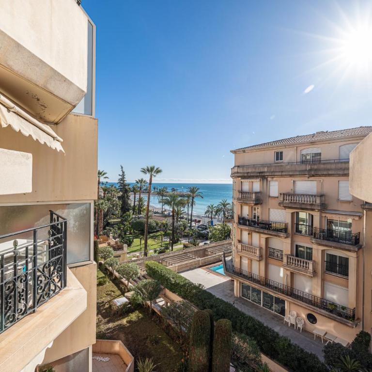 St.Roch : vue mer, parking, clim - Appartement avec Douche - 28