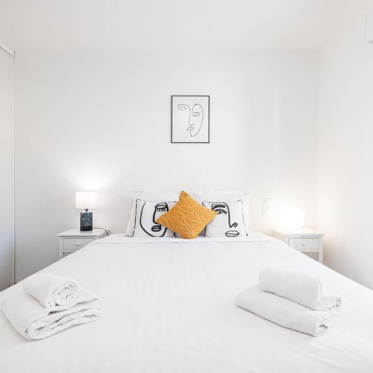 Queen Riviera : climatisation, parking, terrasse - Appartement avec Douche - 19