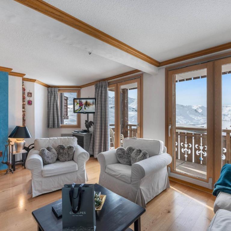 Grand Appartement Val Thorens 3 Chambres avec Sauna et accès ski aux pieds - Apartment mit 3 Schlafzimmern - 6