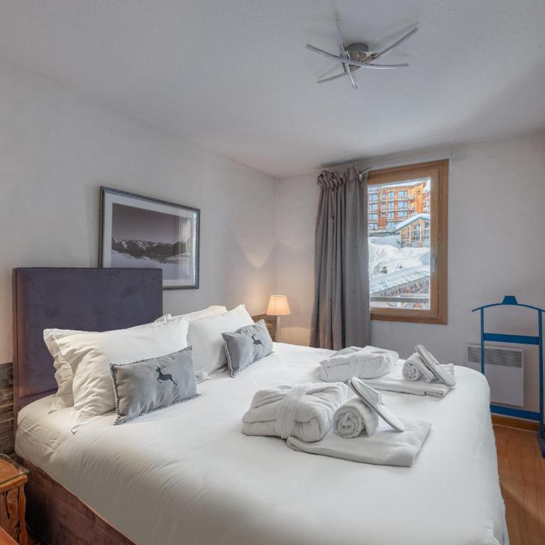 Grand Appartement Val Thorens 3 Chambres avec Sauna et accès ski aux pieds - Apartment mit 3 Schlafzimmern - 13
