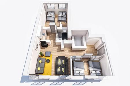 MARIENPLATZ Apartment 2 bedrooms living room kitchen - Apartamento - 26