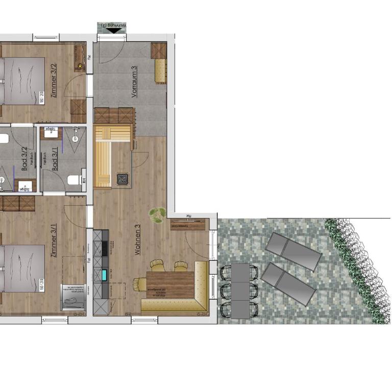 KUCKUCK Leogang by we rent, Saalfelden Leogang Card included - Apartment mit 2 Schlafzimmern - 12