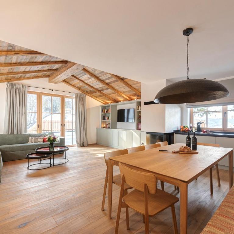 Chalet Marmotta CULM - Luxus Chalet Ski-In Ski-Out - Apartment mit 3 Schlafzimmern - 3