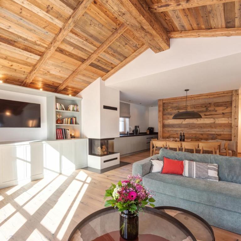 Chalet Marmotta CULM - Luxus Chalet Ski-In Ski-Out - Apartment - auf 2 Etagen - 30