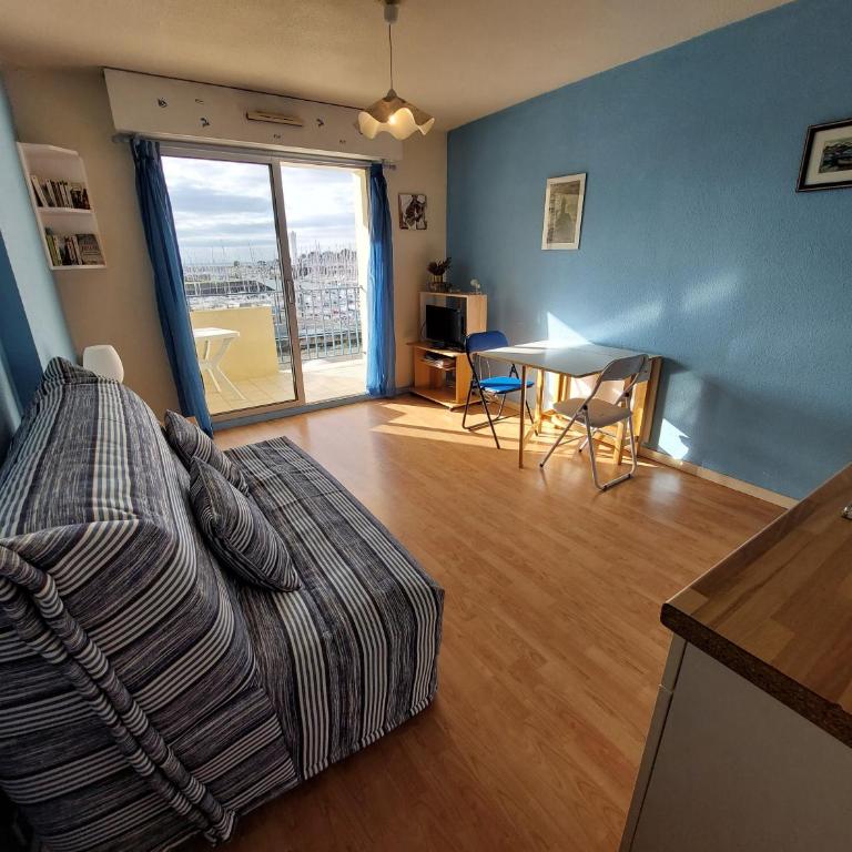 REF 145 Studio pour trois personnes vue Port Crouesty - Appartement avec Balcon - 3