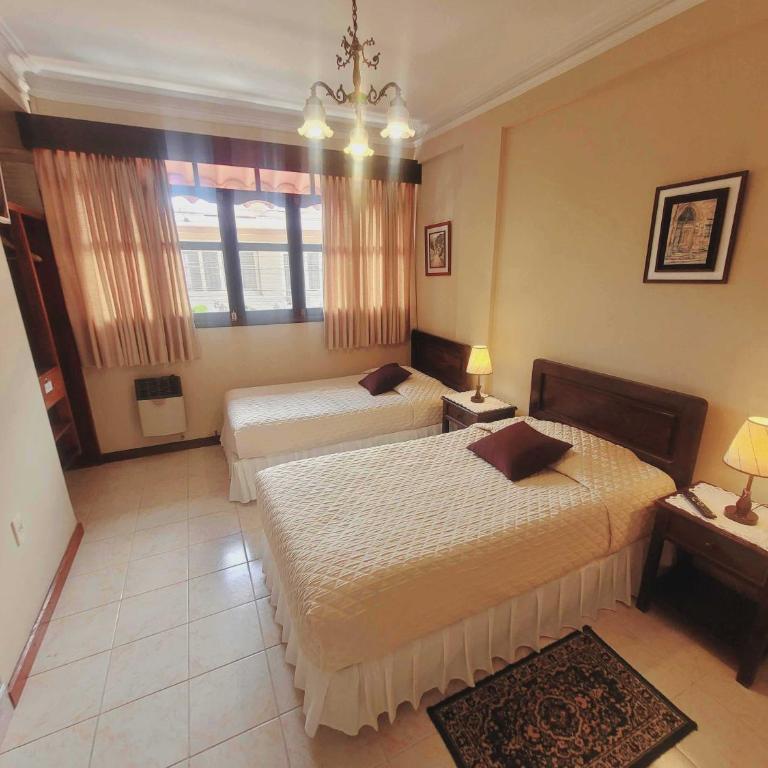 Hotel Carmen - Habitación Doble - 2 camas - 3