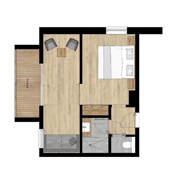 Forstauerwirt - mit Herz und Genuss - Familienzimmer mit Balkon - 7