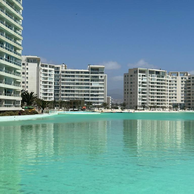 Depto. en Laguna del Mar 8vo piso con vista al mar - Apartamento de 1 dormitorio - 2