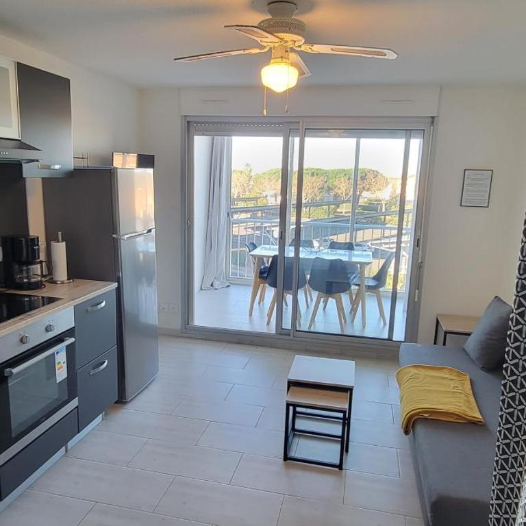 Les Terrasses du Grand Bleu,6 pers, parking, piscine - Apartment mit 2 Schlafzimmern - 1