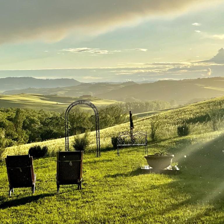 Vento d’Orcia - Camera Matrimoniale con Bagno Privato - 12