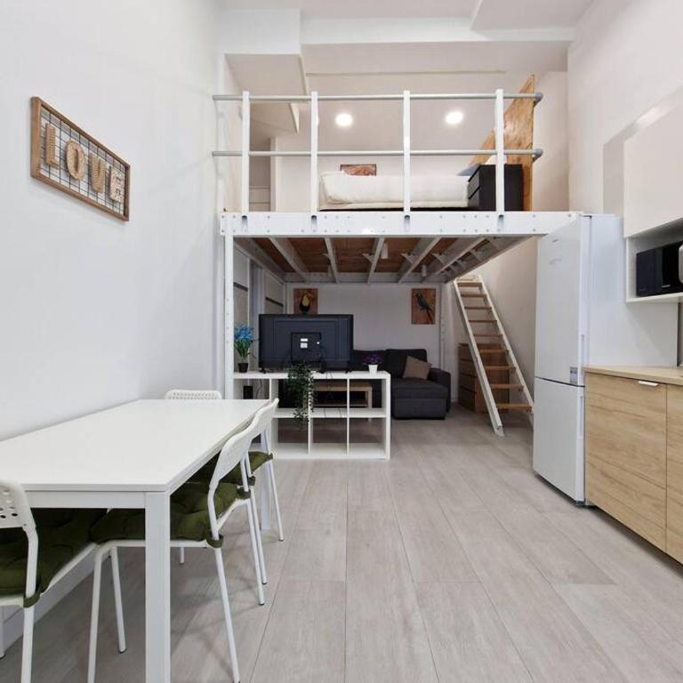 Seco calle, precisos Loft super equipado cerca de metro Pacífico - One-Bedroom Apartment - 1