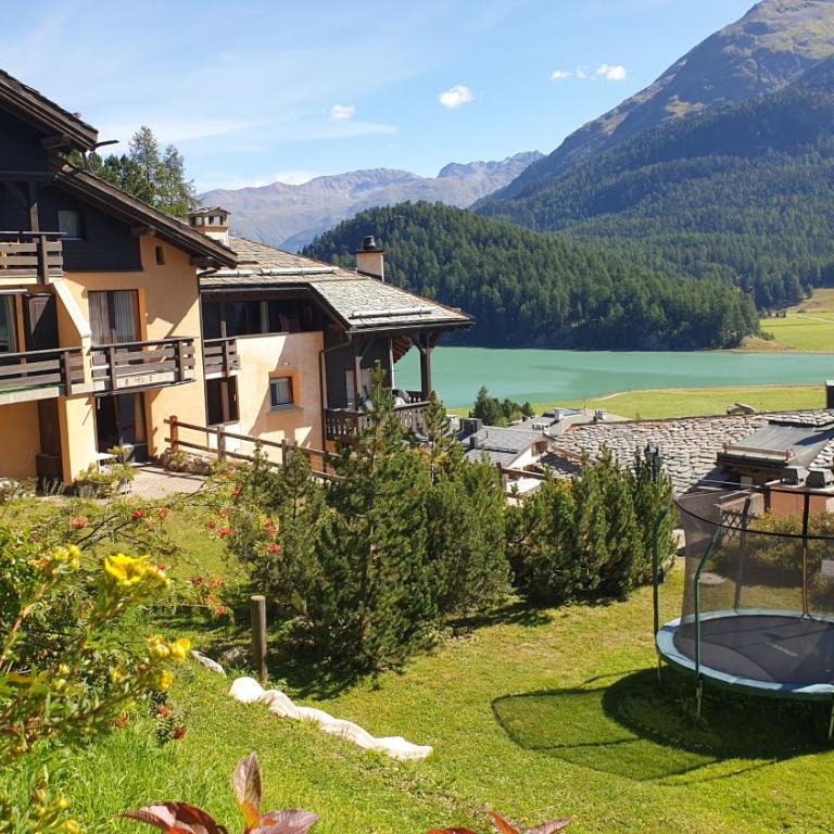 Aparthotel Chesa Bellaval - Apartment mit Seeblick - 34