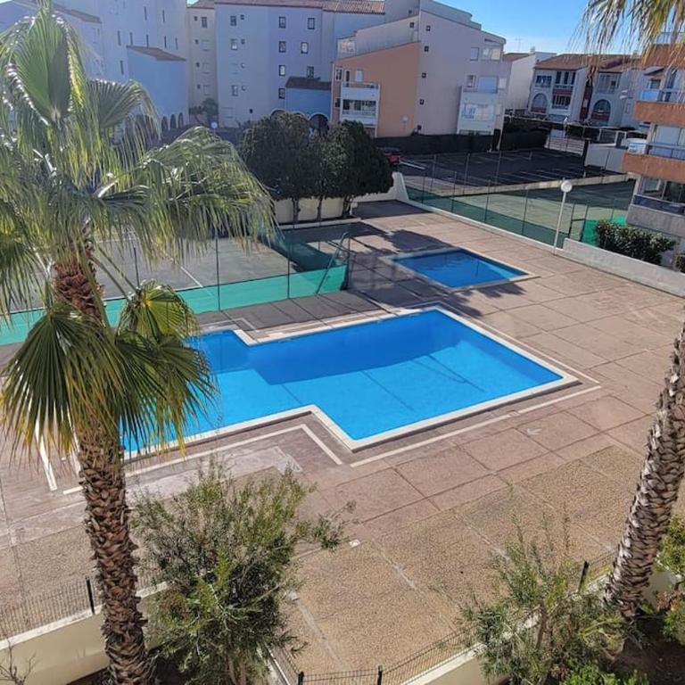 Nauticap, Joli T2 rénové, piscine, parking, 200m plage - One-Bedroom Apartment - 1
