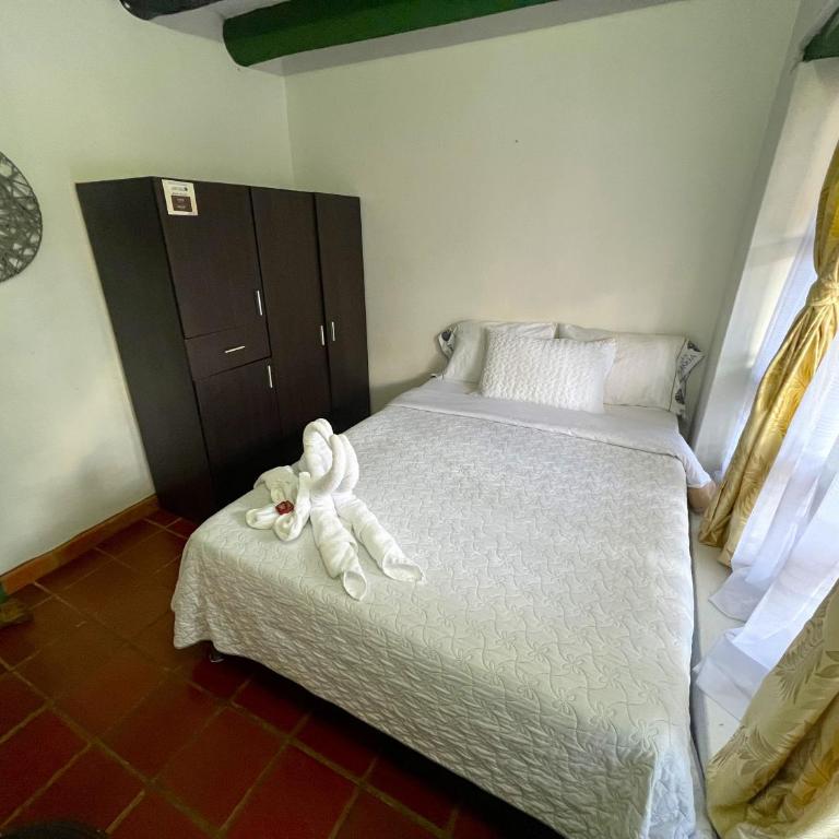 CASA VILLA LUGUIANGA Villa de Leyva - Quadruple Room with Private External Bathroom - 5