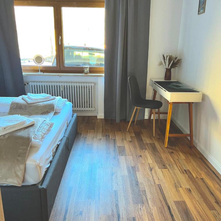Sonnenterrasse mit Bergblick, Ruhig & Modern, bei Oberstdorf - Apartment mit 1 Schlafzimmer - 16