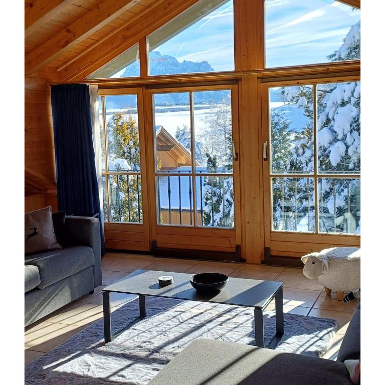 Ferienwohnung Lichtblick - Appartement avec Vue sur la Montagne - 10