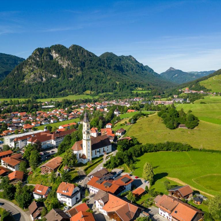 Appartement An der Ach - 15 - Apartment mit Blick auf die Berge - 14