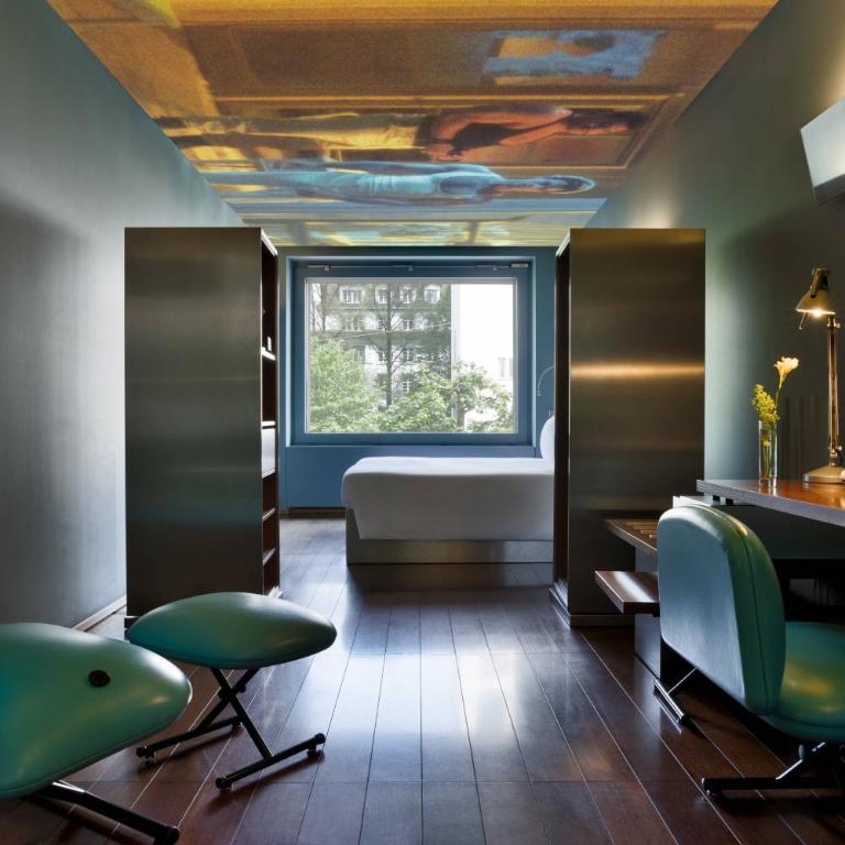 The Hotel Lucerne, Autograph Collection - Garten und Park Loft Suite mit 1 Kingsize-Bett und Gartenblick - 3
