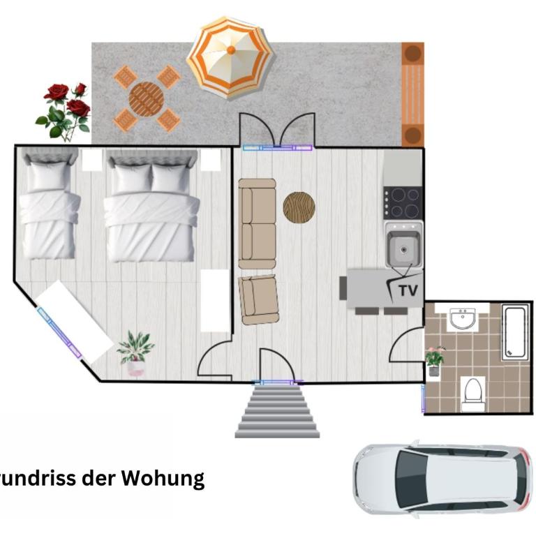 Apartments Viola Altenmarkt - One-Bedroom Apartment - 14